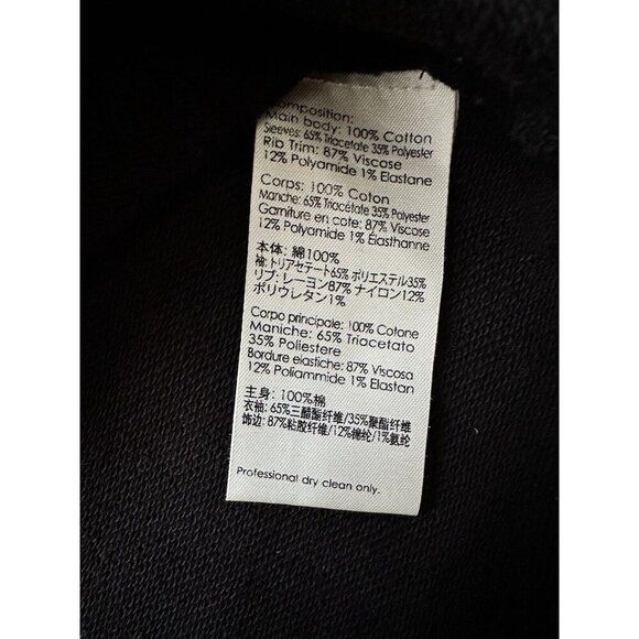 3.1 Phillip Lim Sweater Polka Dot‎ Crop Boxy Short Sleeve Womens S Preppy Retro - Picture 7 of 12